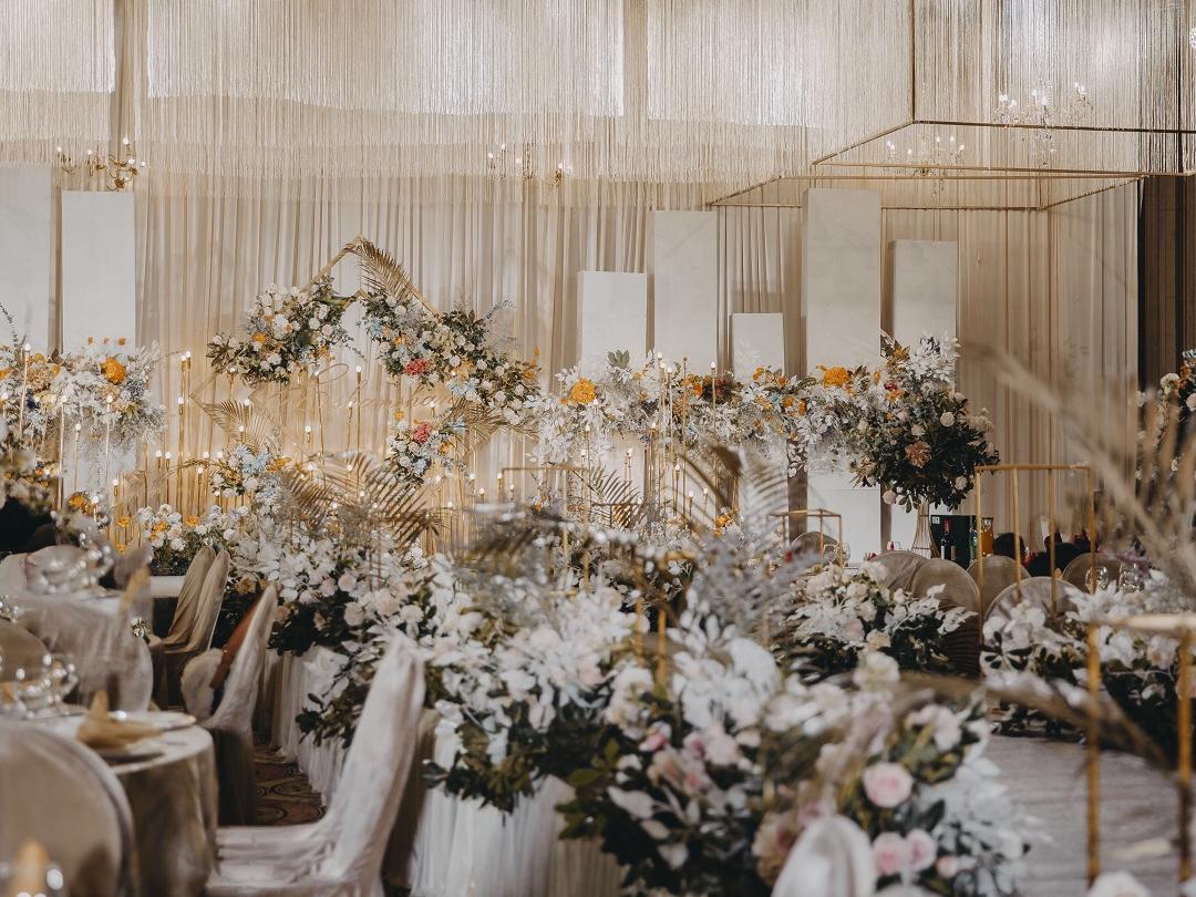 香槟色｜轻优雅婚礼——暖暖