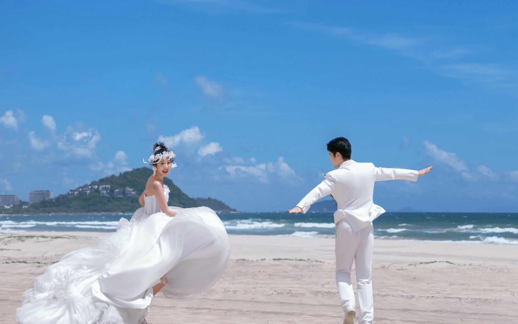 海邊的浪漫，是不用加濾鏡的慵懶感