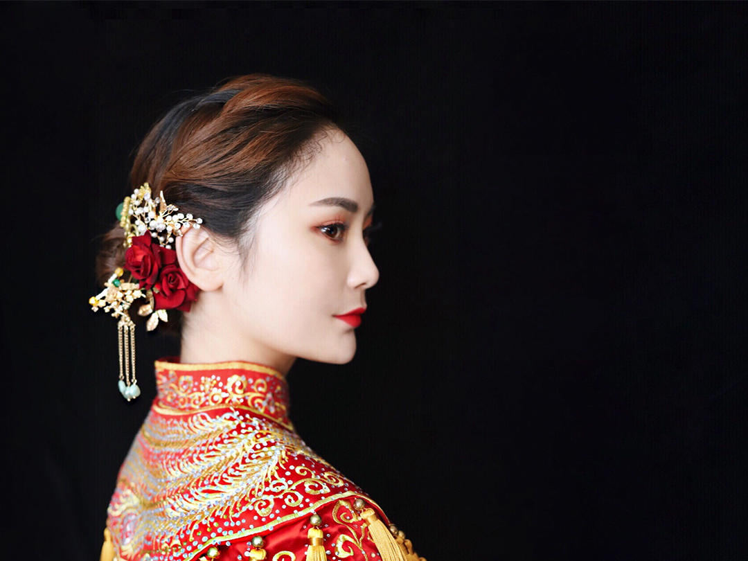 【二宝造型】全程婚礼跟妆服务送回门礼服