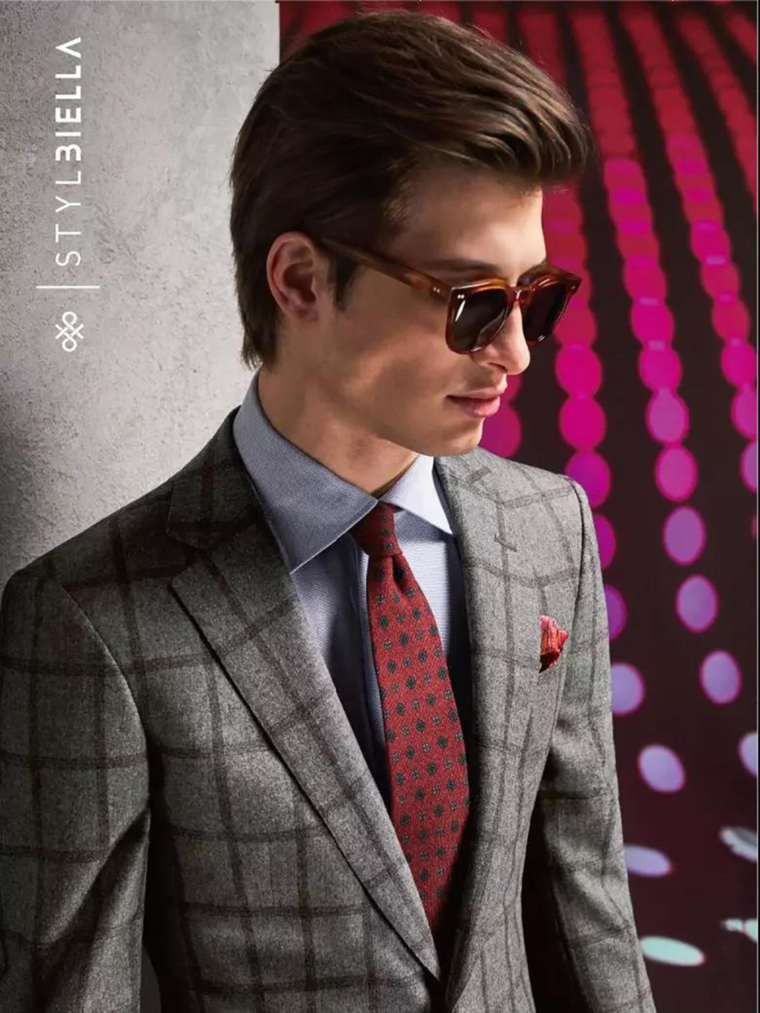 纯手工进口面料STYIBIELLA男士西服套餐