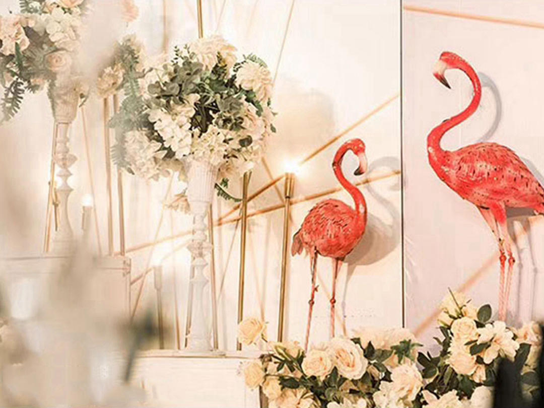 【花海阁婚礼企划】香槟色大气婚礼布置