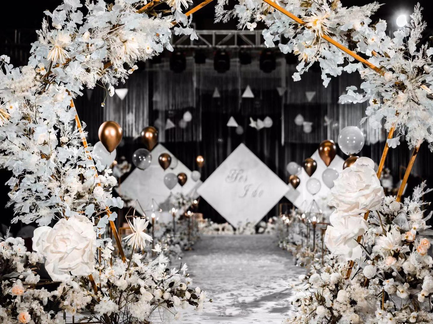 唯美简约婚礼  干净   高级