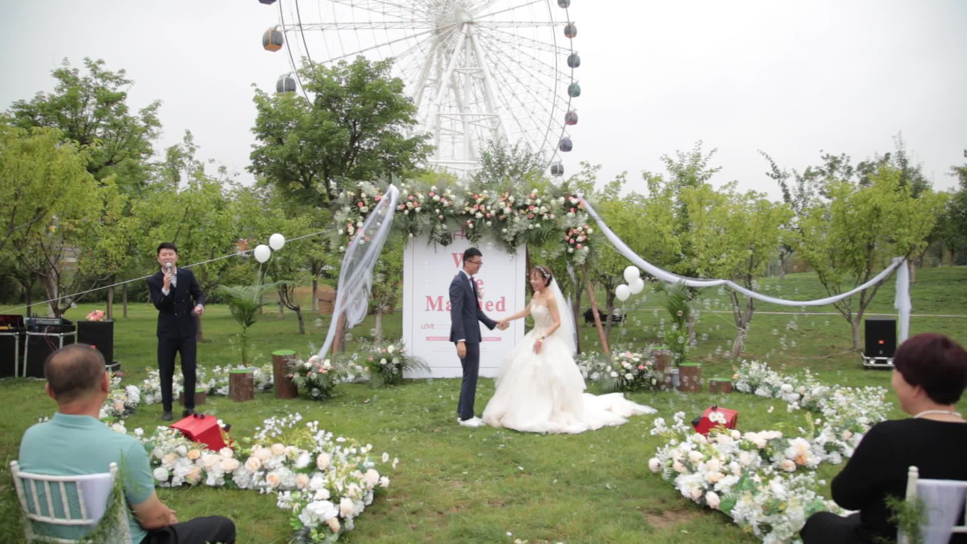 唯爱婚礼“新享”户外婚礼：纯白之恋
