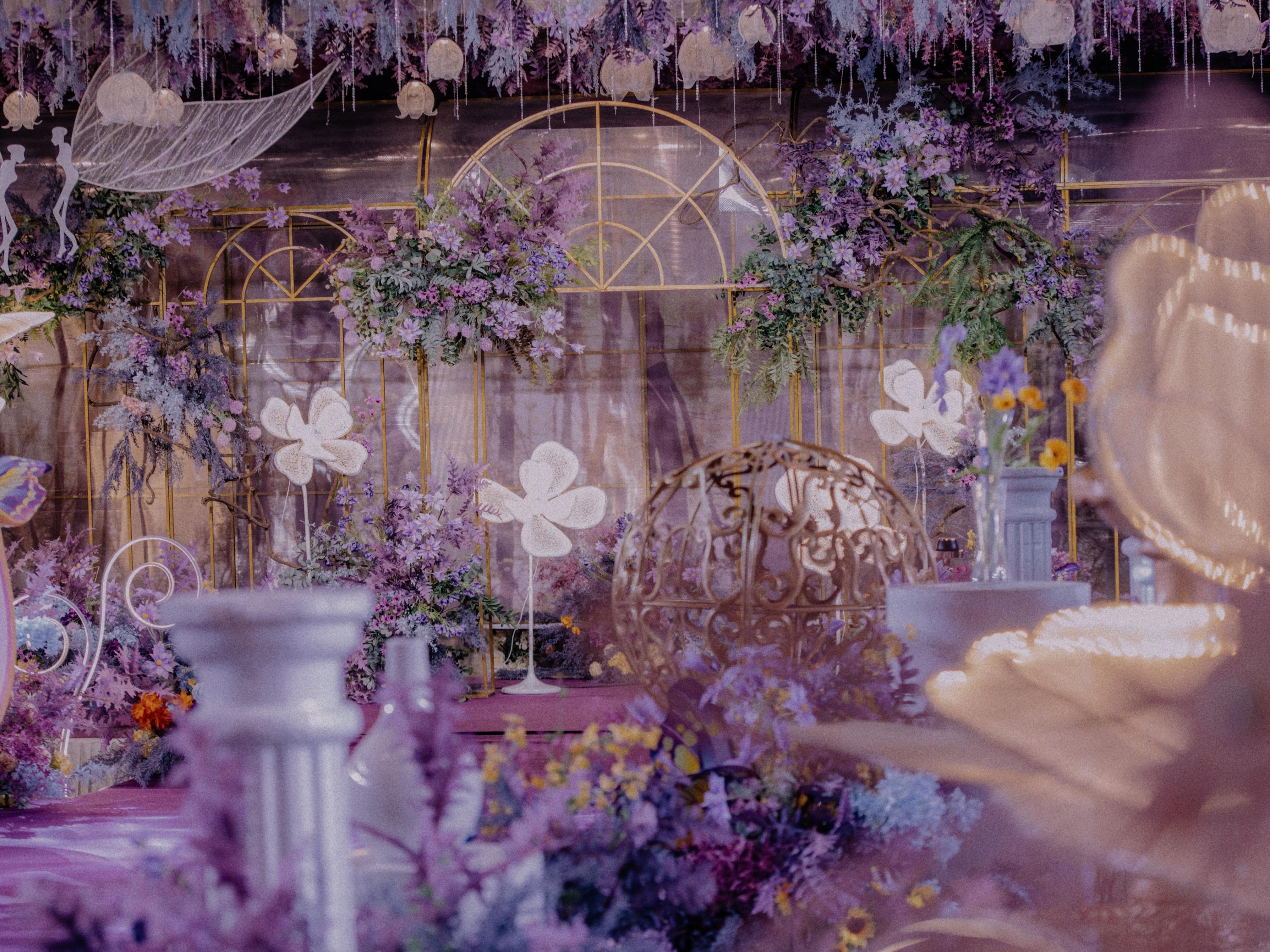 紫色婚礼——闯进莫奈的世界