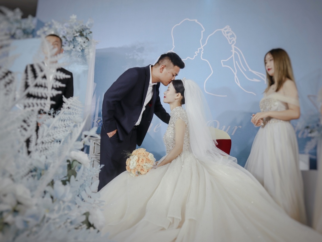 【曼蒂婚禮】高級藍(lán)色小廳婚禮