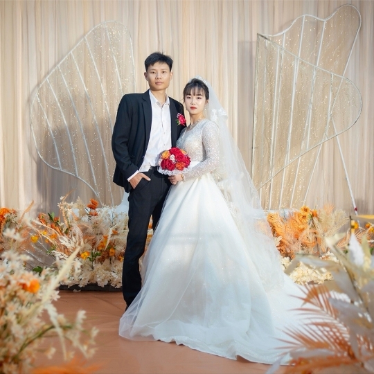 婚礼跟妆记实篇，新娘温柔又漂亮