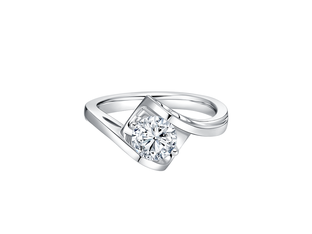 DR BELIEVE经典求婚钻戒戒指J10204