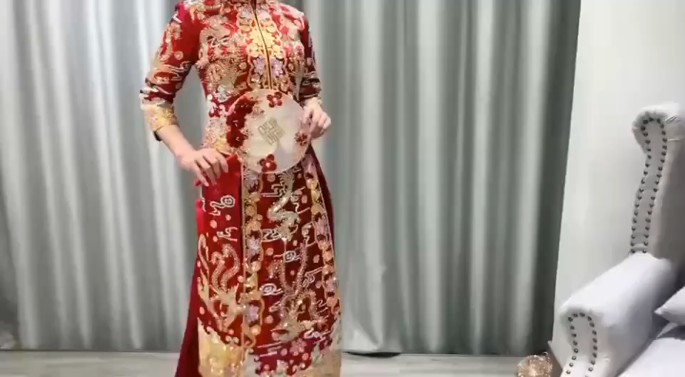 【省心組合】回門宴禮服+早妝套餐+媽媽妝