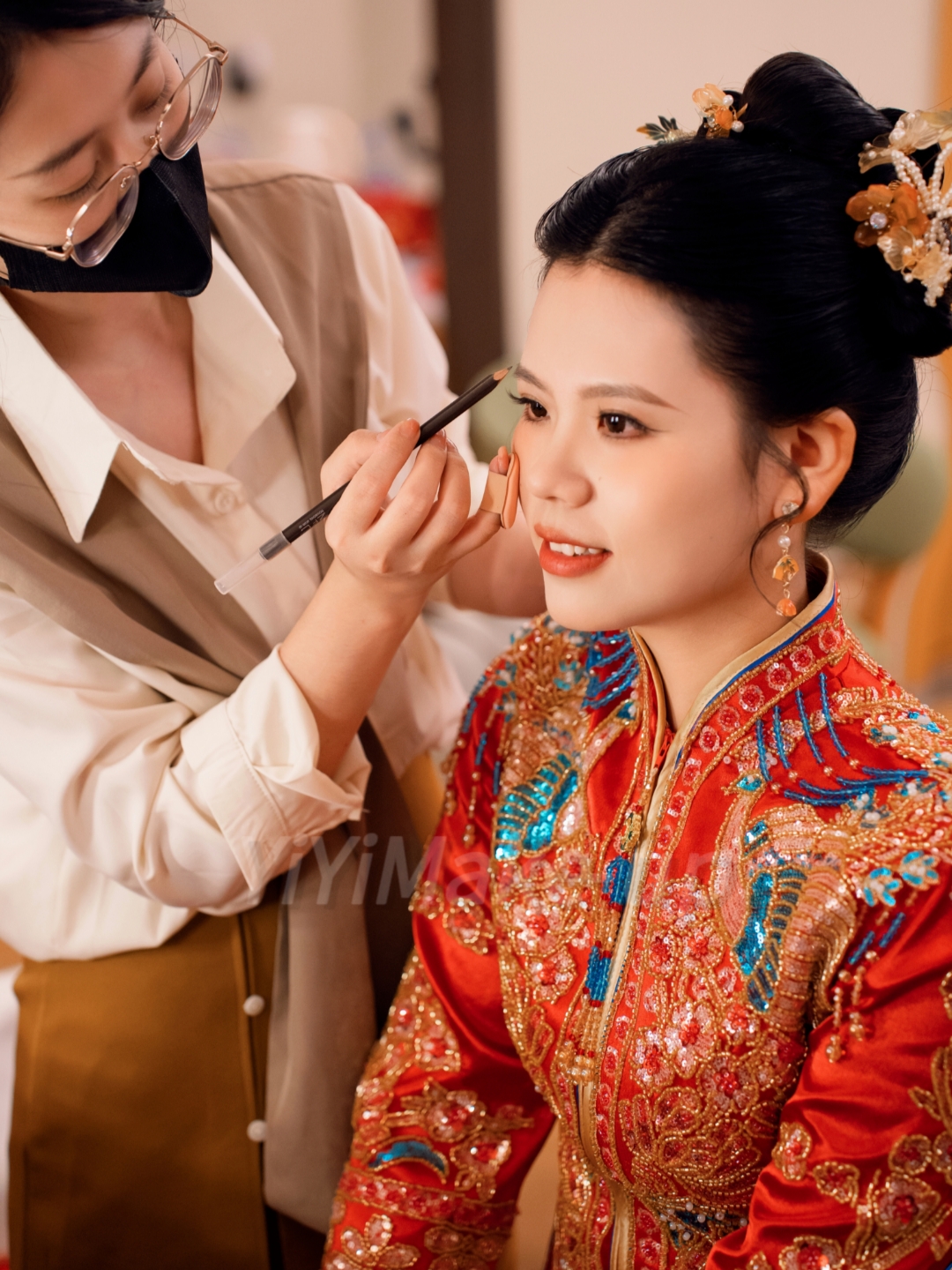 厦门婚礼半程新娘跟妆