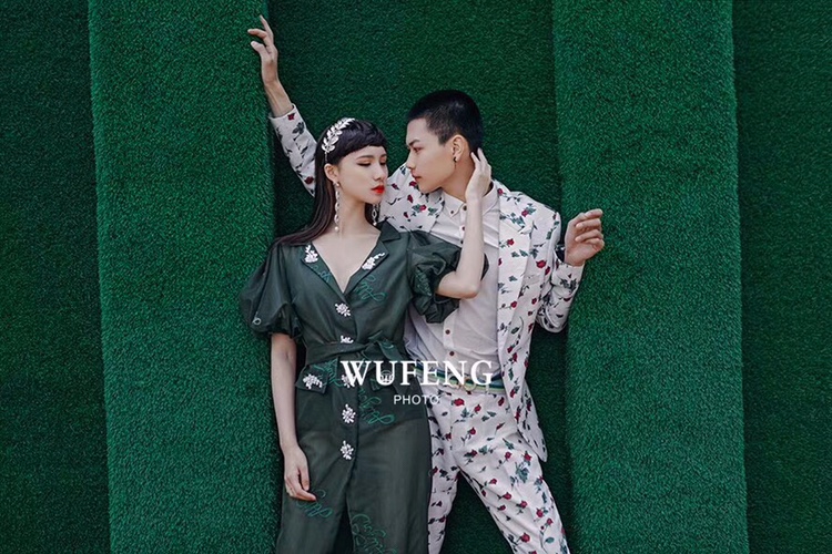 幸福唯美婚纱照 吉林市市区拍摄