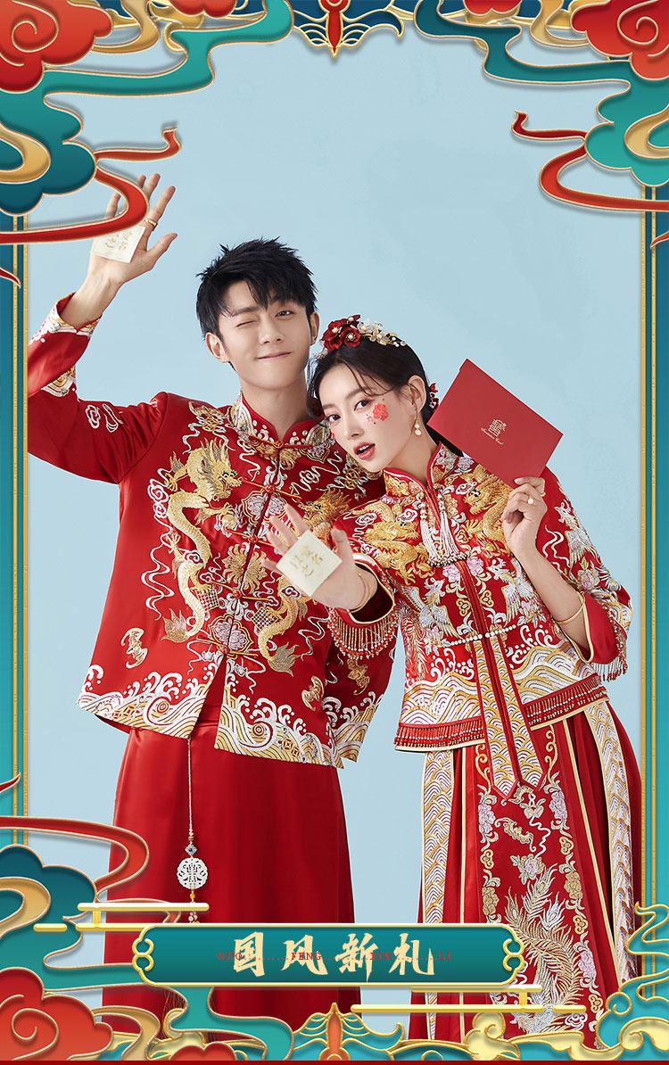 【新中式】中国风/婚纱摄影/广东两大拍摄基地任选