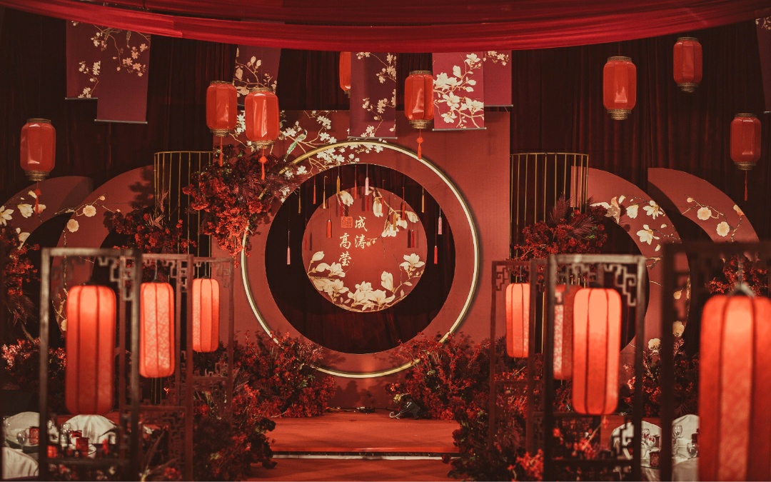 施华洛丨中式婚礼-红系