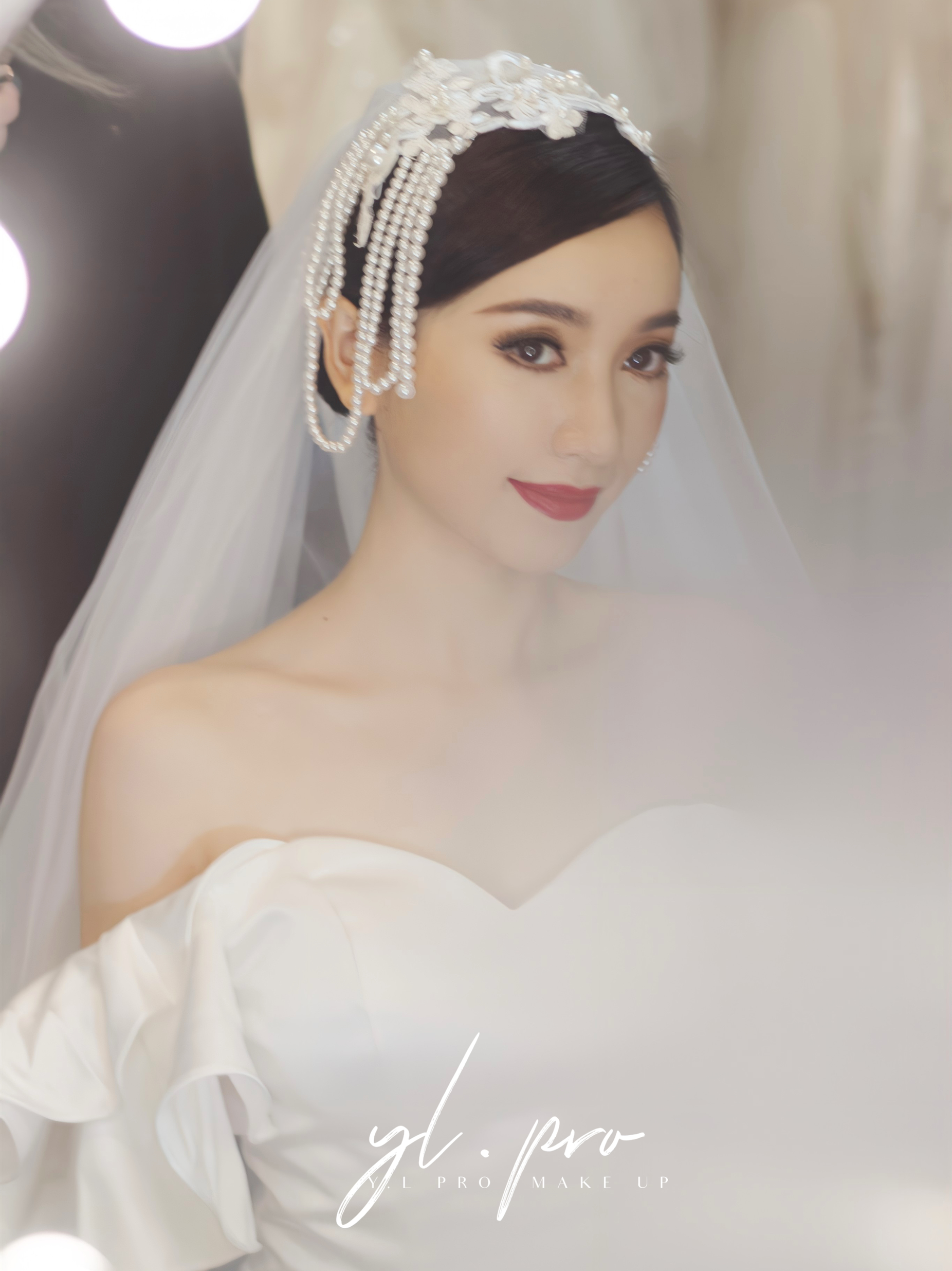 创始人Yenki总监喷枪新娘全天跟妆+男家化妆