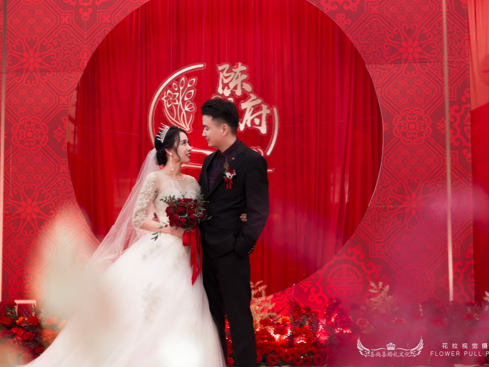 揭阳新大红新中式高端婚礼