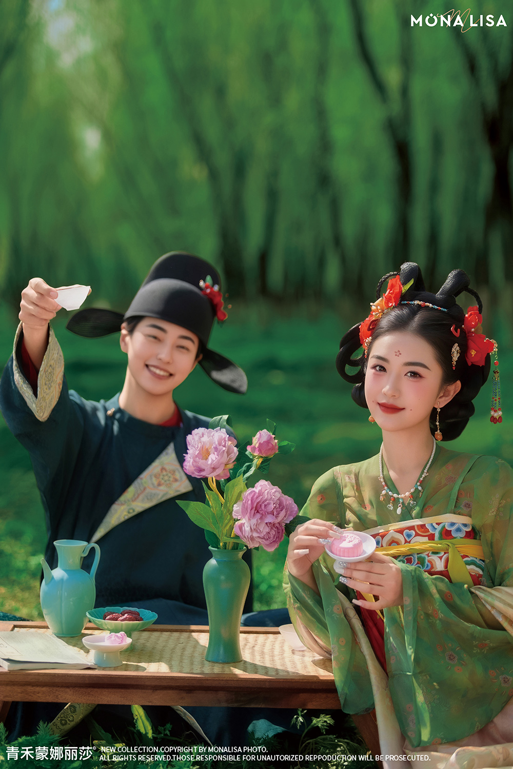 90%新人都会拍~灵动可爱汉服婚纱照