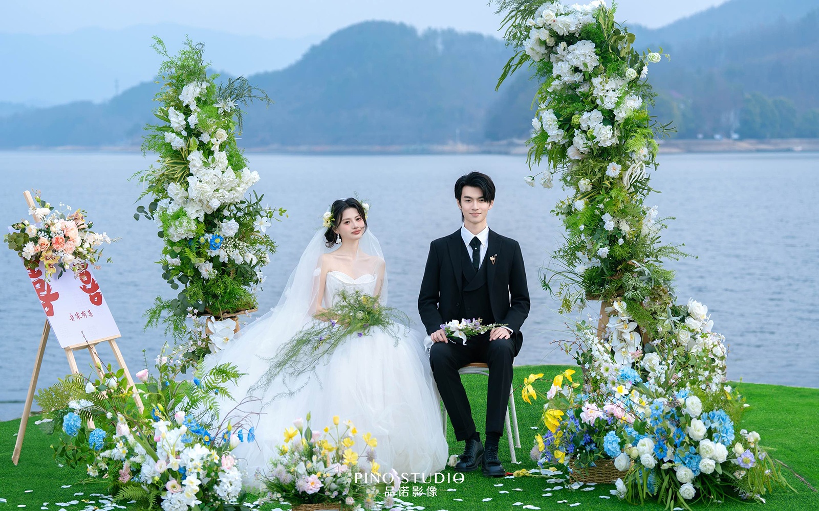 奔赴一场梦想中的婚礼 让大自然见证的爱情💑