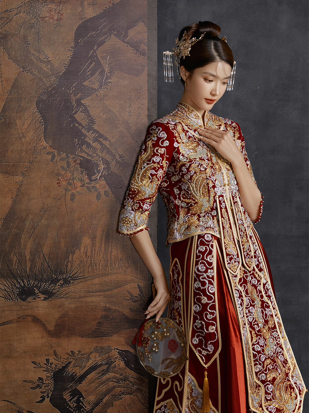 备婚必看丨公公婆婆都夸好看的中式婚纱照