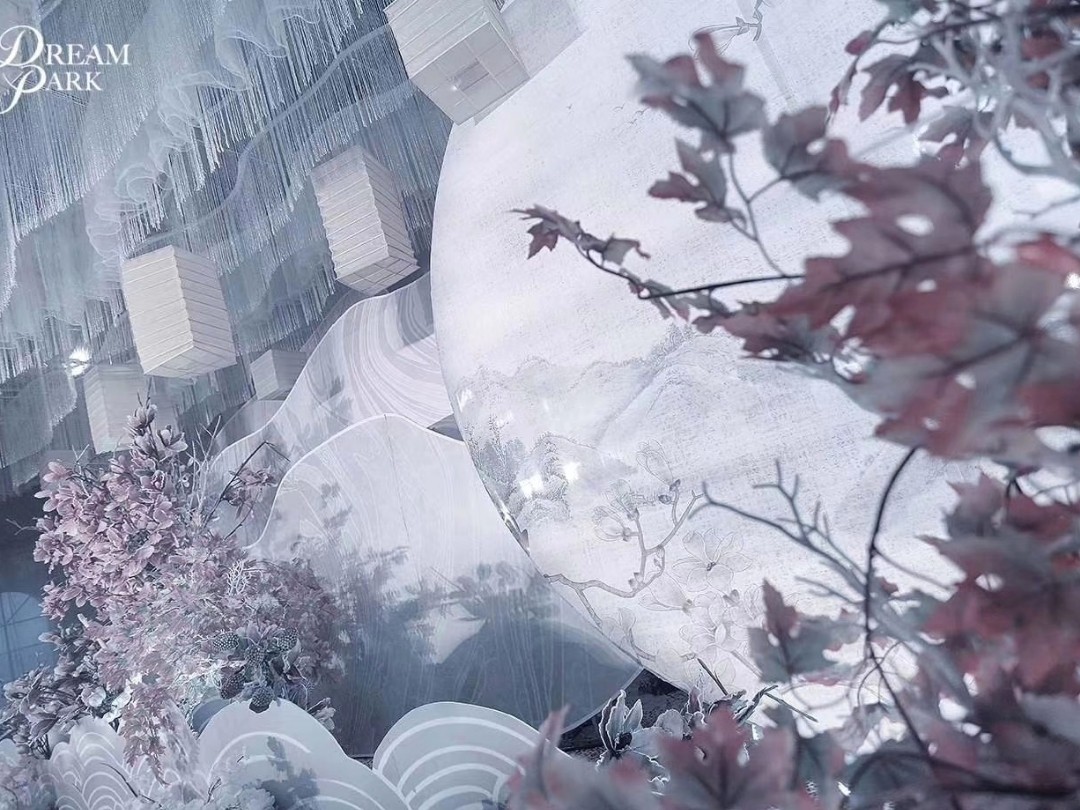 雾霾蓝|超浪漫创意|新中式风格婚礼