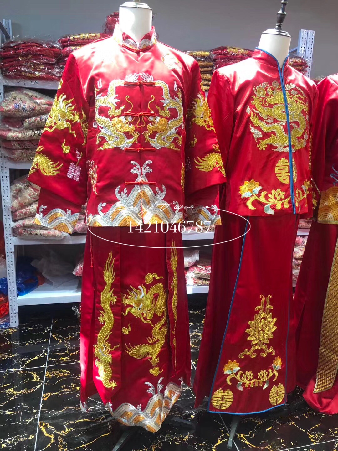 新款男款秀禾服
