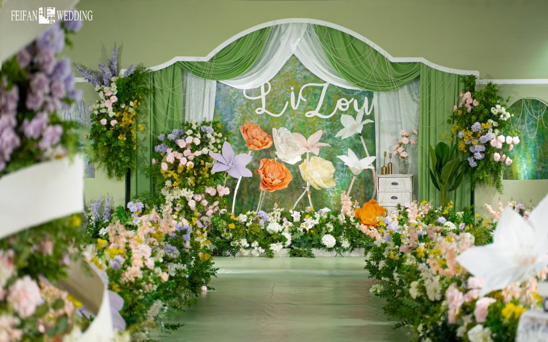非梵婚禮-清新劇場(chǎng)風(fēng)花園婚禮