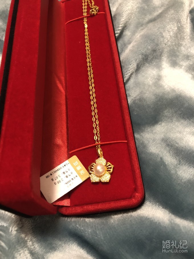 婆家带我挑黄金，总有种占便宜的感觉...