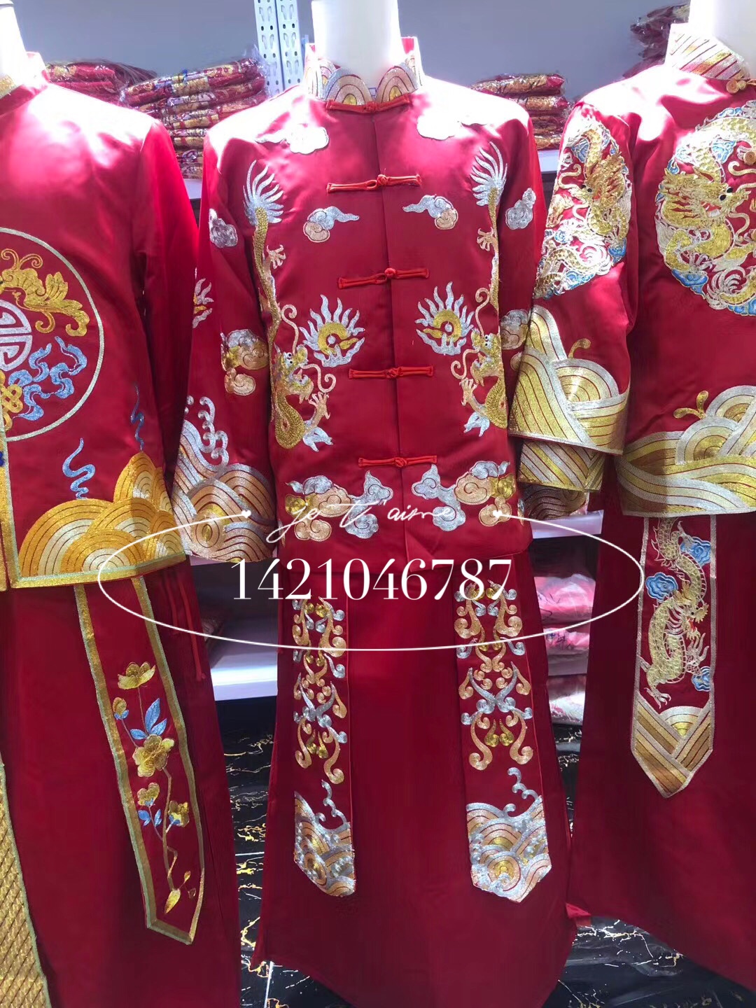 新款男款秀禾服
