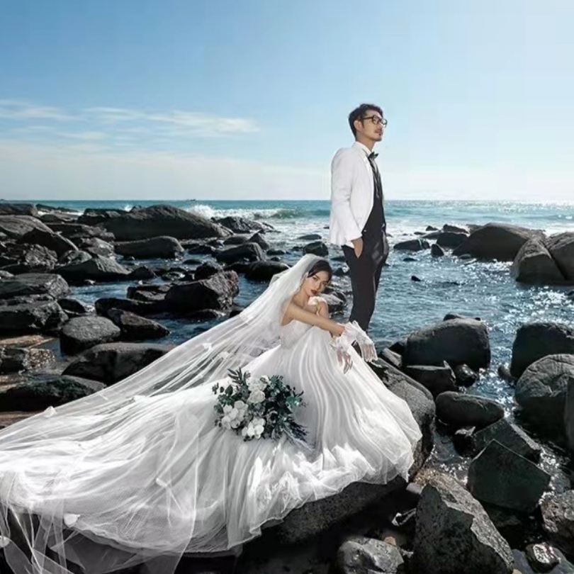 【旅拍推荐】两地拍摄+底片全送+一价全包+婚纱