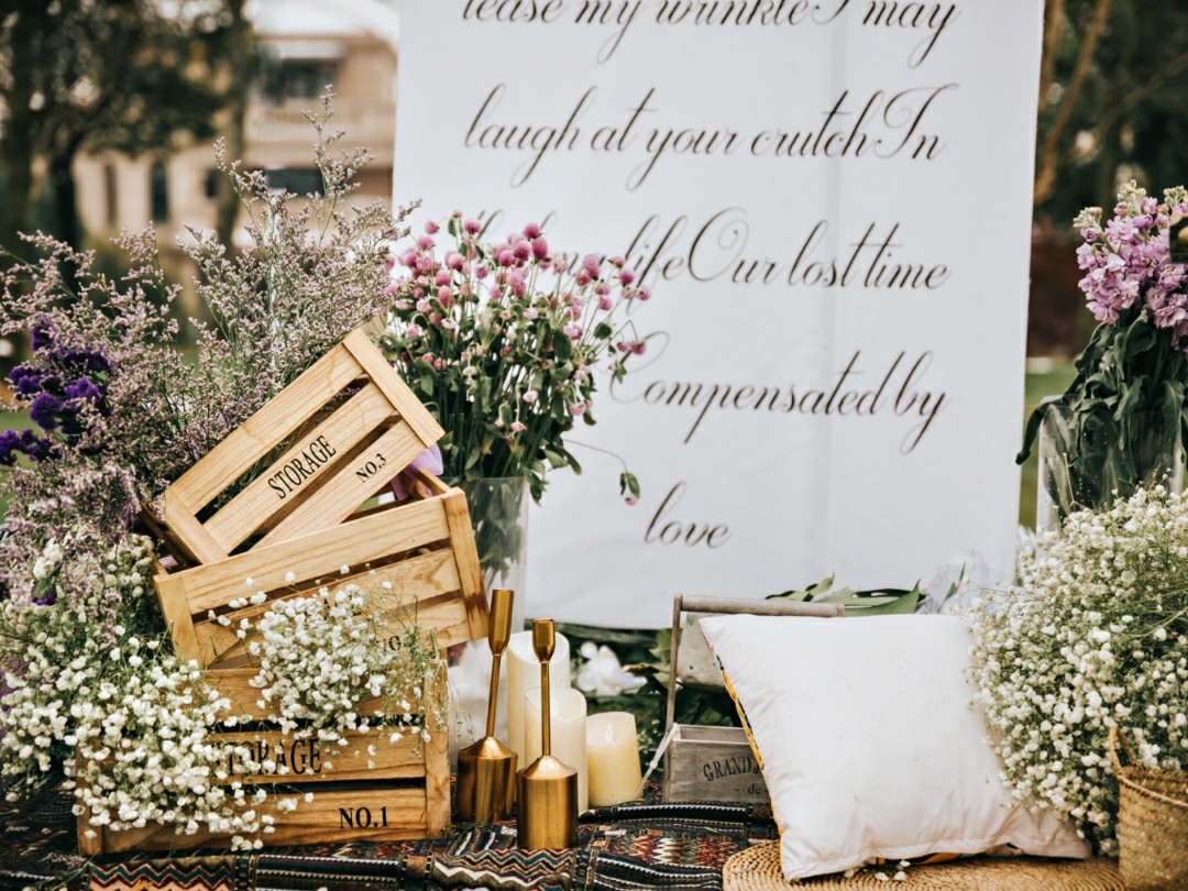 [梦享家]2020白蓝色户外清新婚礼