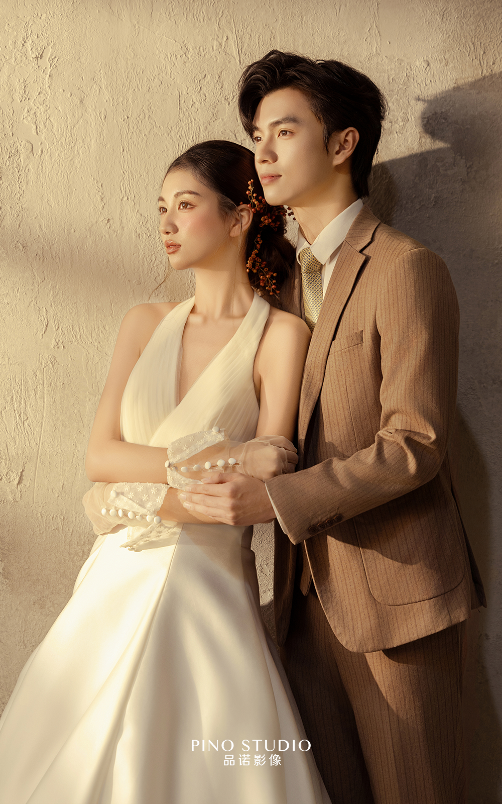 复古光影婚纱照