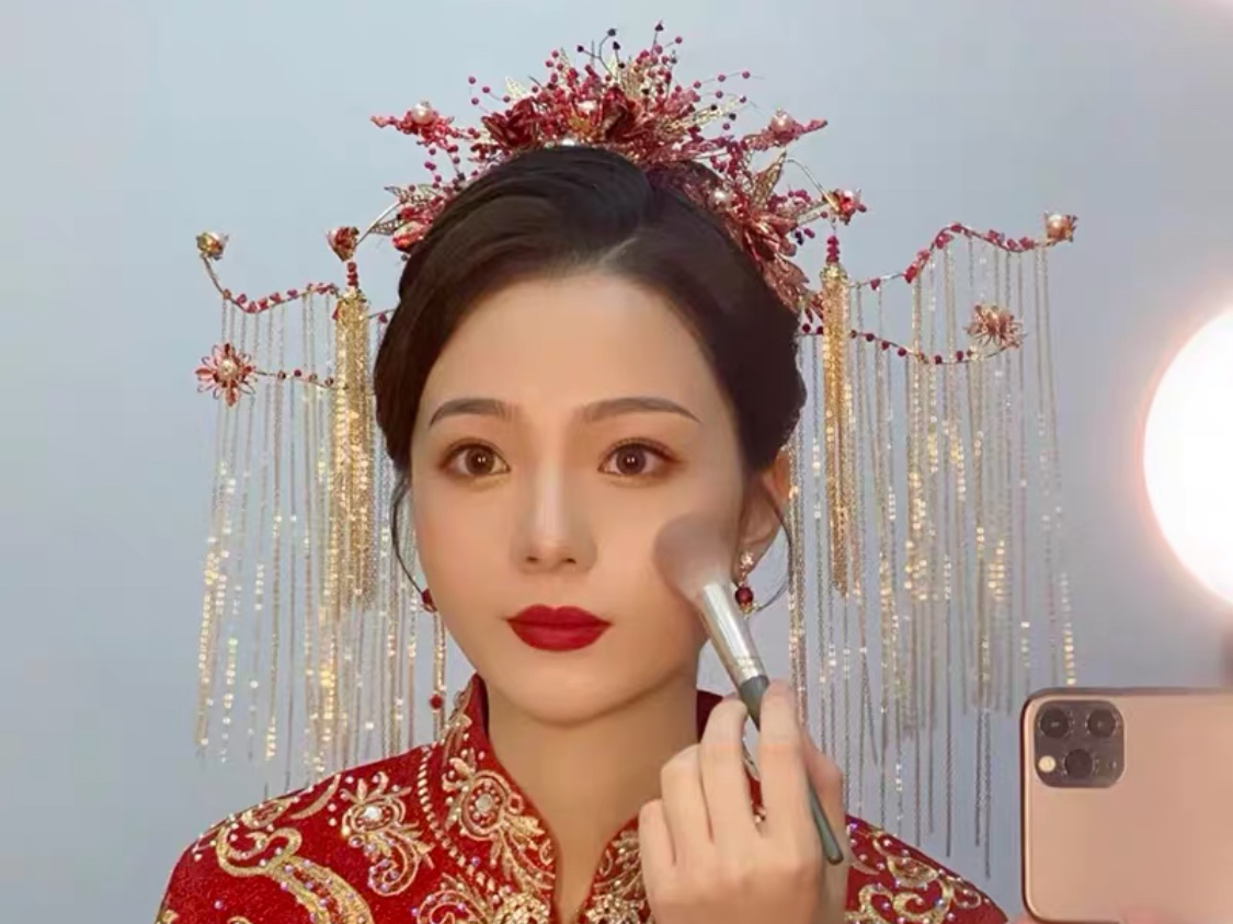 首席化妆师 婚礼当天全程跟妆 赠送妈妈妆