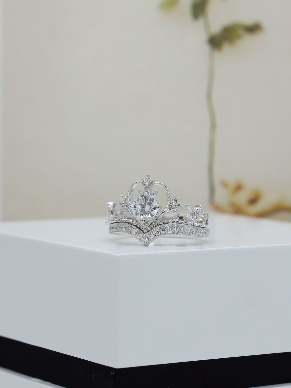 定制婚戒真的很香❗️小预算购买了大钻戒💍