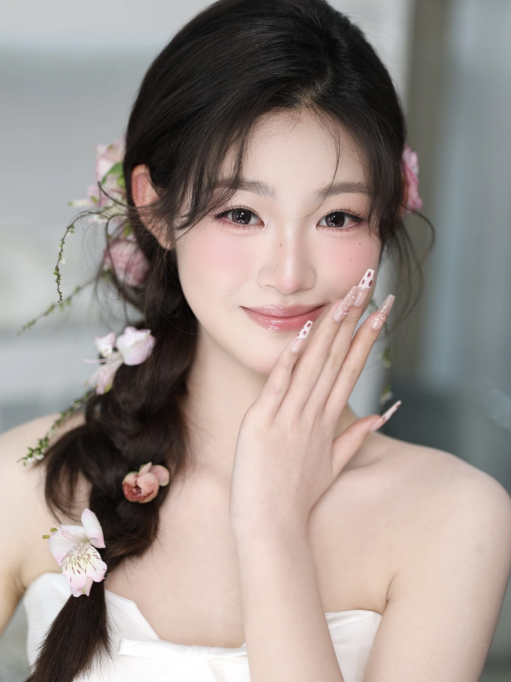 ～鲜花和新娘真的配～