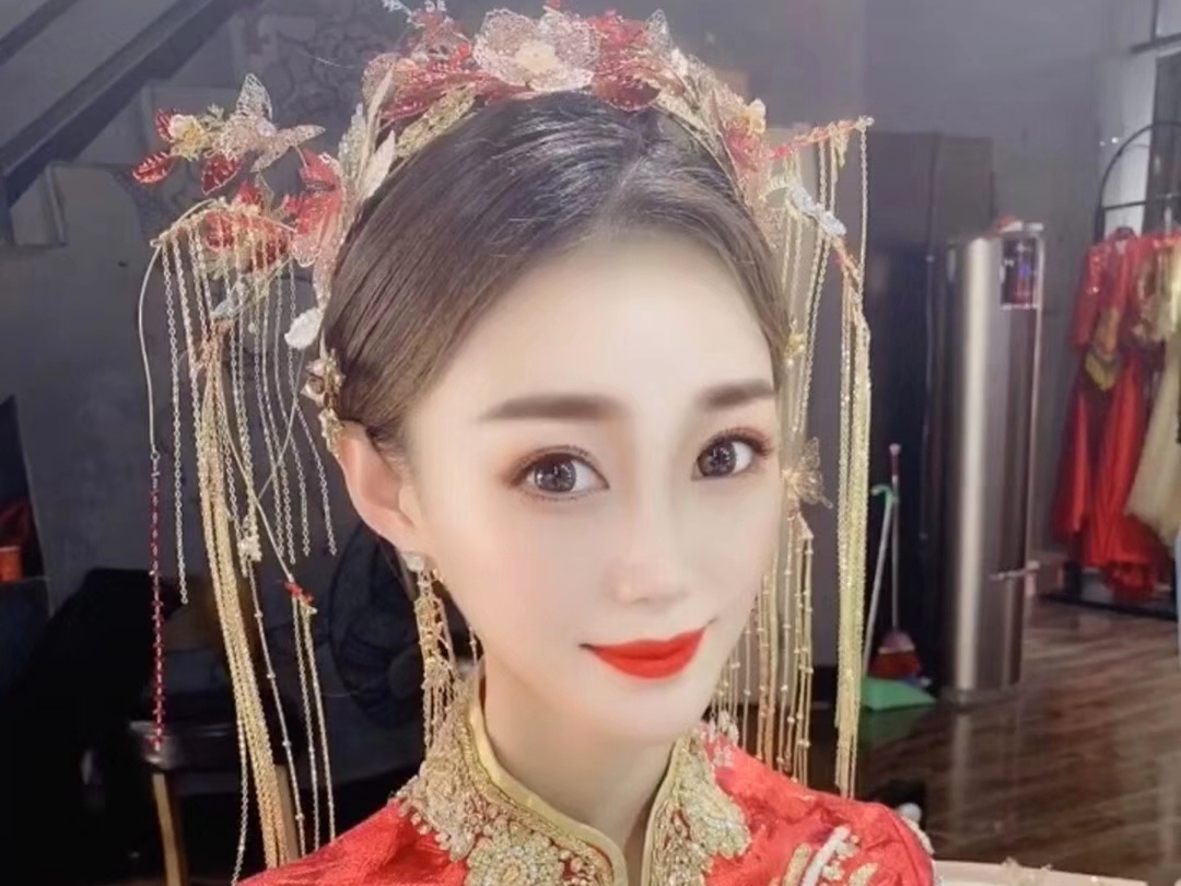 半天新娘浙江杭州萧山余杭临安绍兴等新娘早妆
