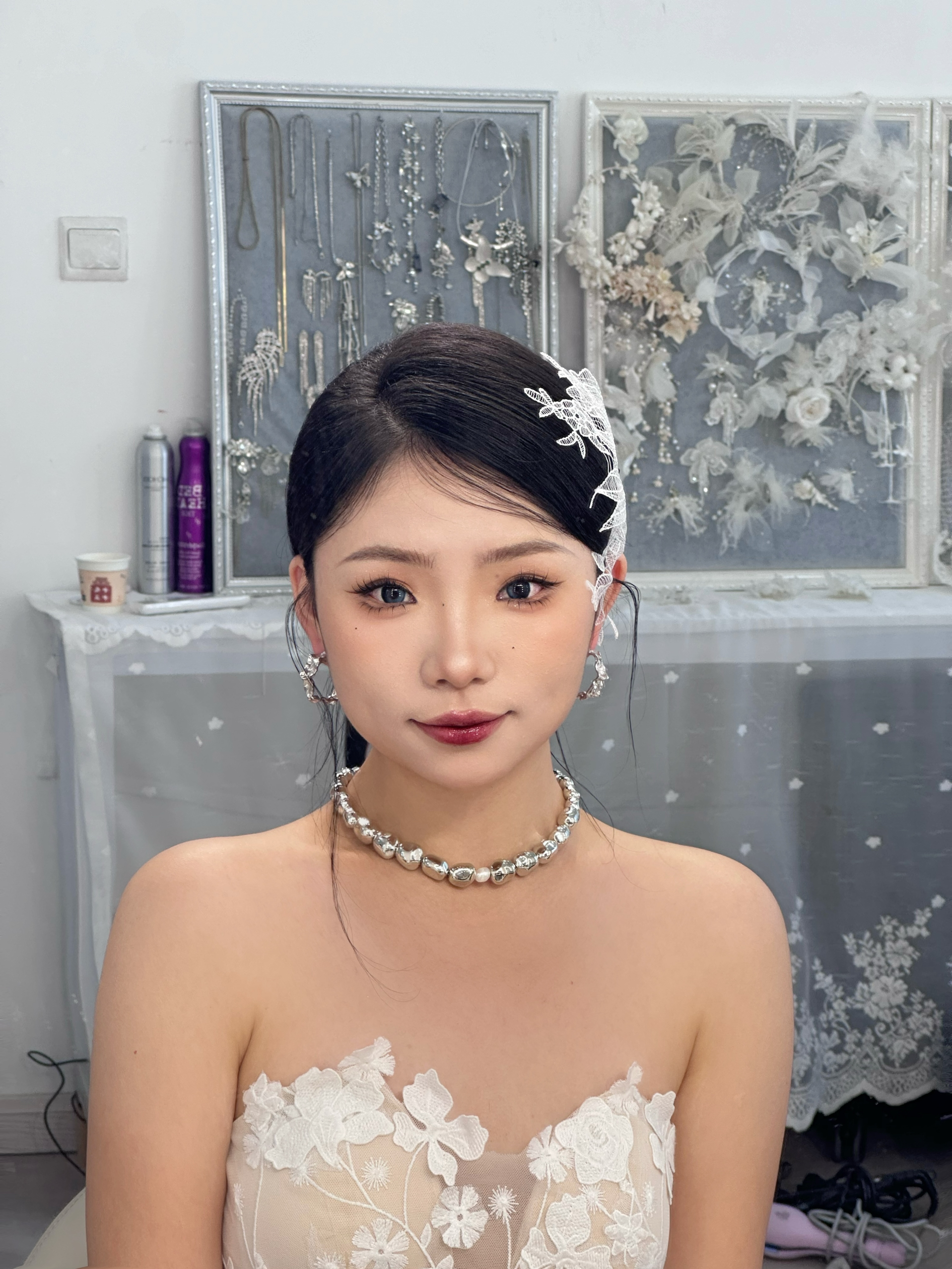 出门纱造型
