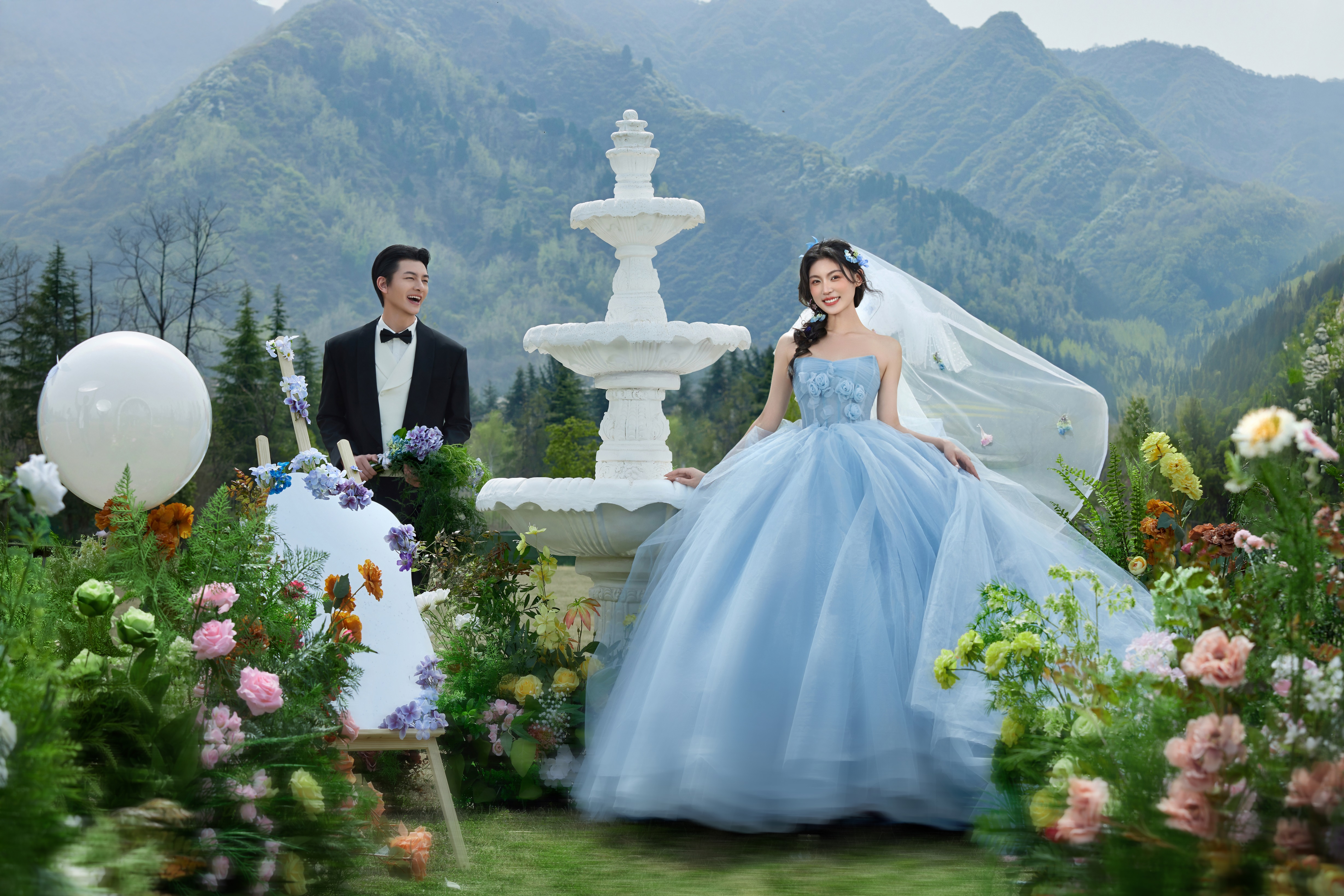 【一价全包】+先拍照后付款 婚纱照