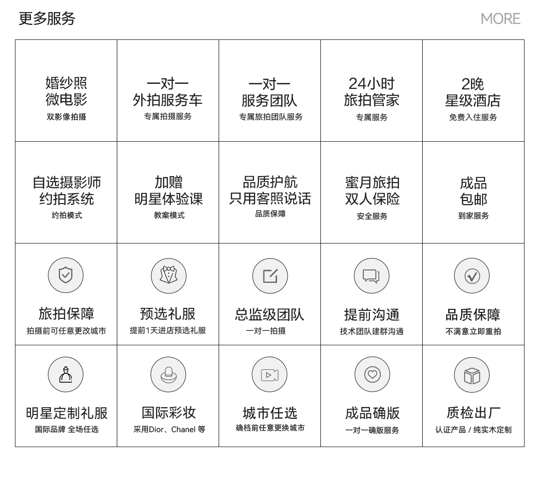 3000抵用券|8服8造/双影像/包邮无隐形消费