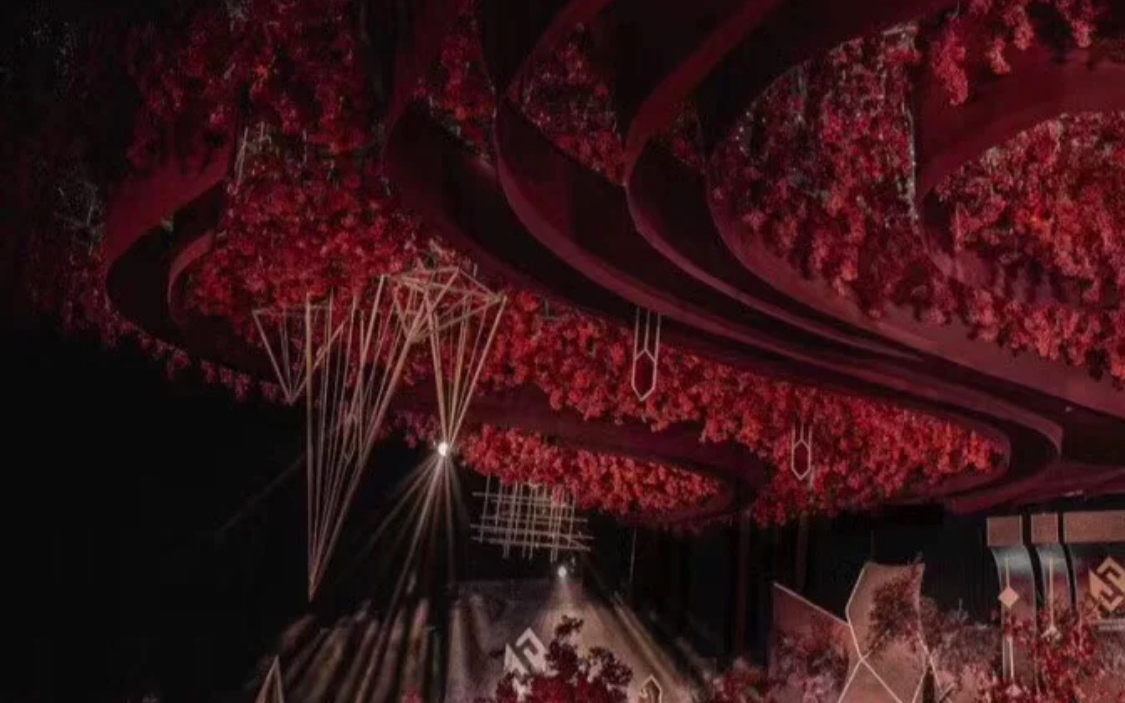 Amor.爱慕婚礼-酒红色婚礼案例