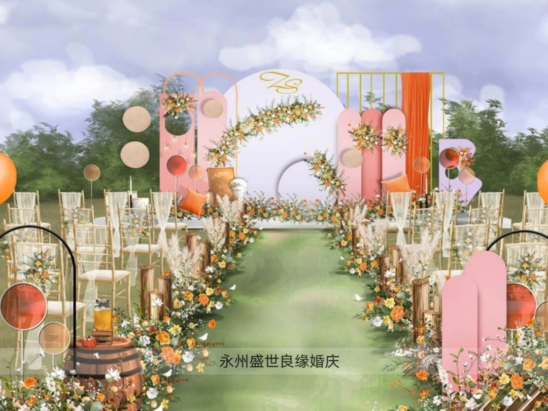 农村创意婚礼定制任选，流行前沿，小预算高品质