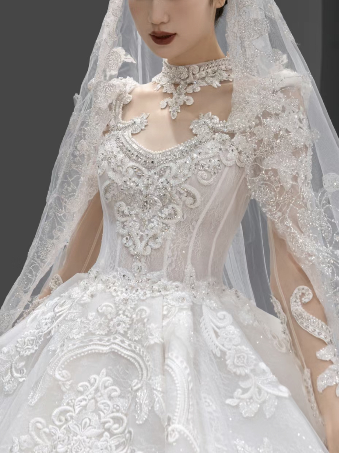 「妆纱套系」原创婚纱礼服+创始人跟妆