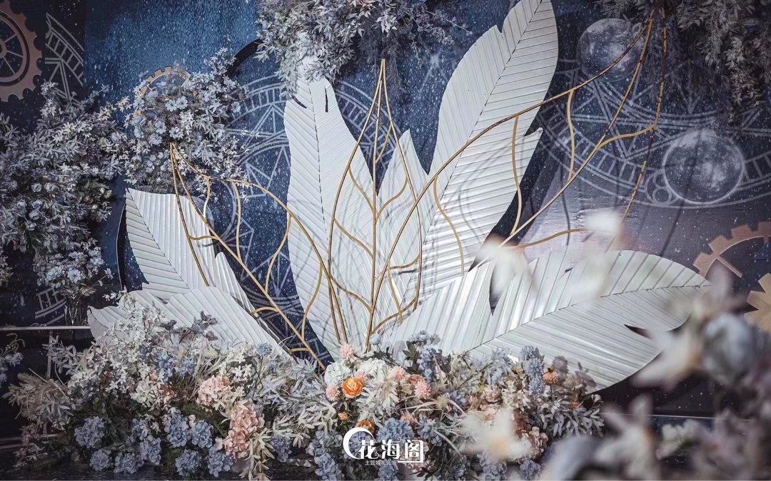 蓝色爱恋，温馨浪漫，星空下的向往