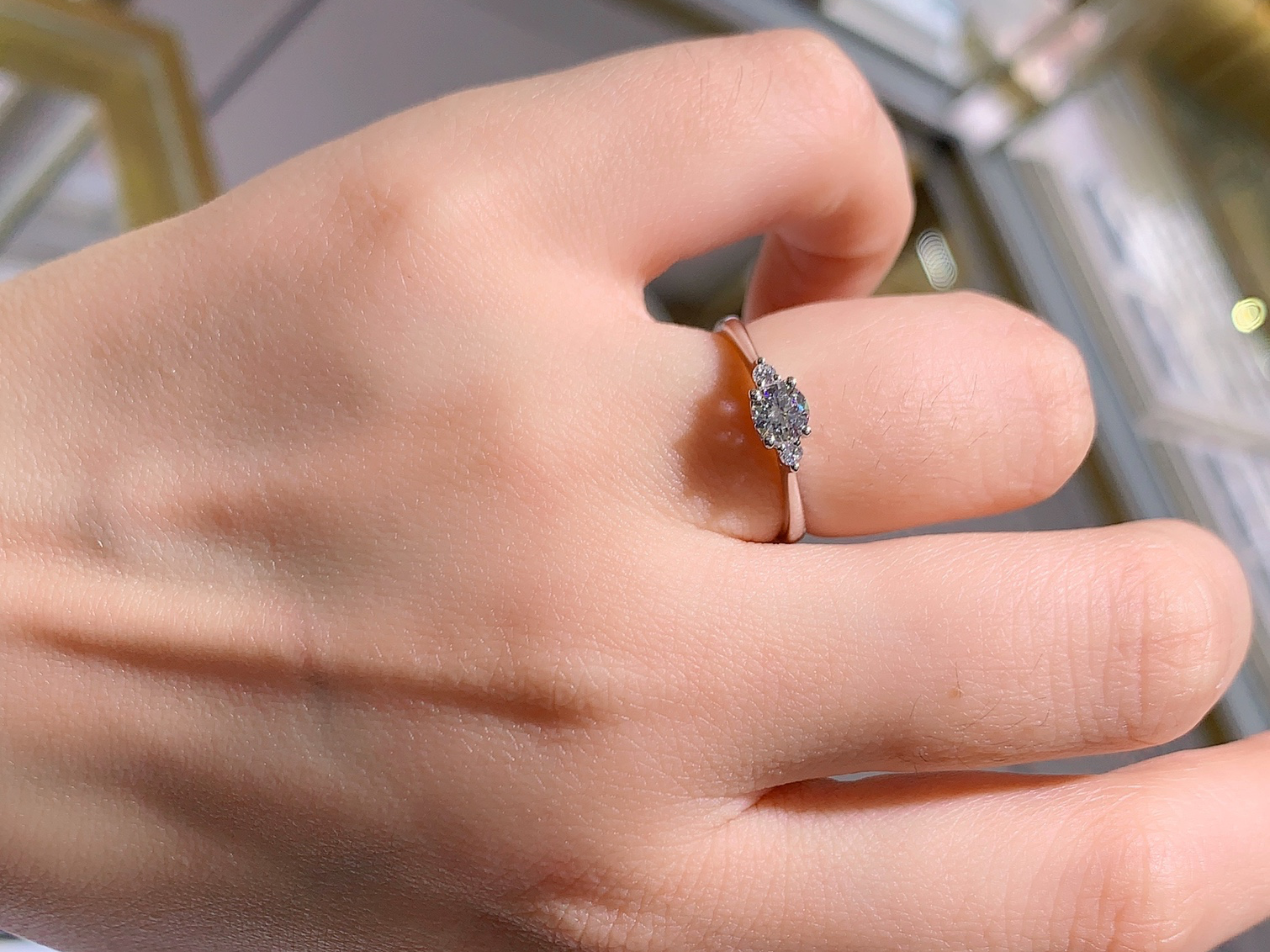 三生三世承诺钻戒30分心动定制