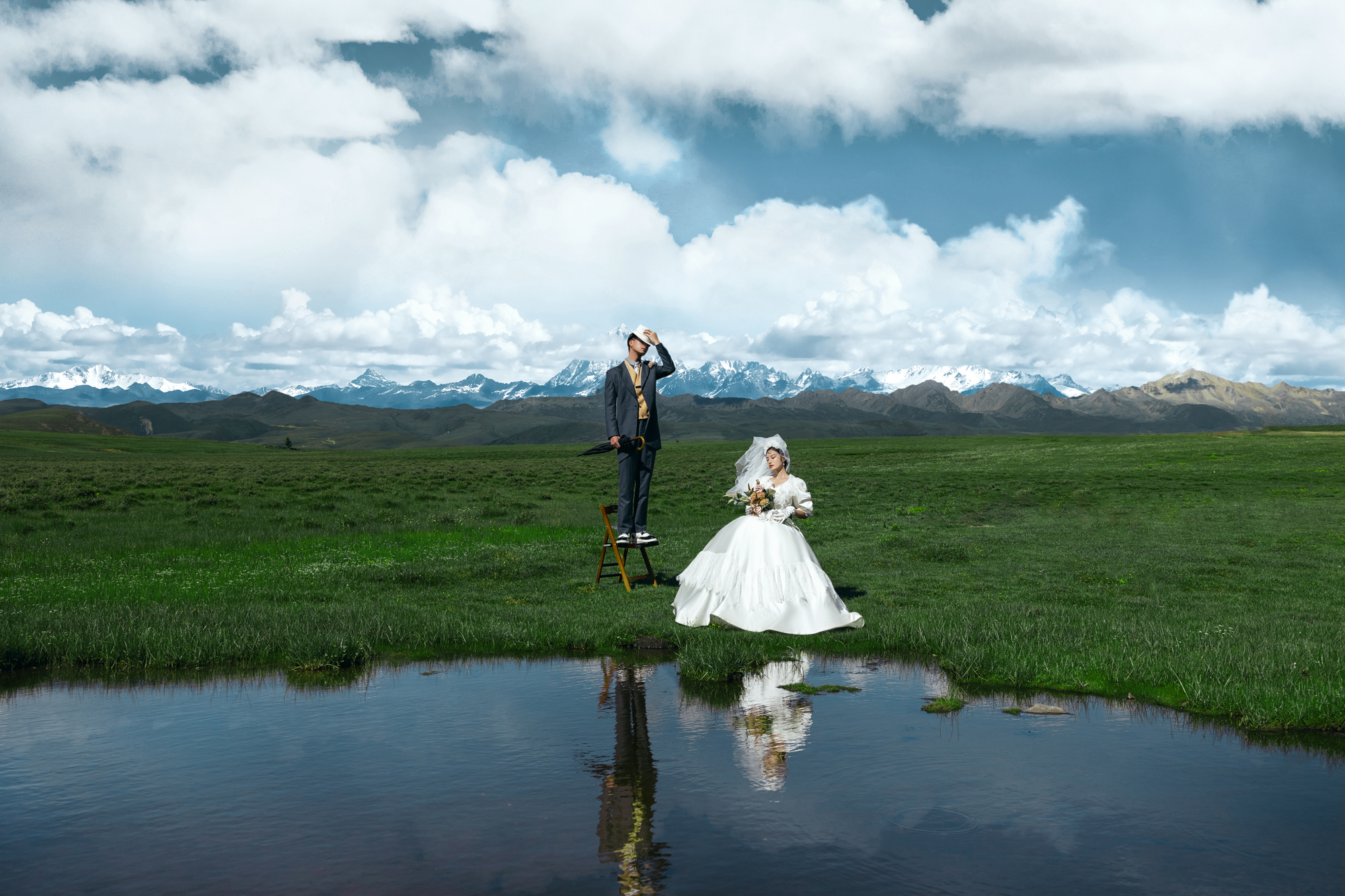 【8服8造】包住宿 成都川西往返包車+川西旅拍