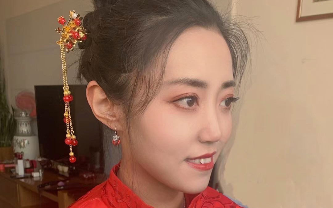 新娘早妆回门妆，简单又不失仪式感