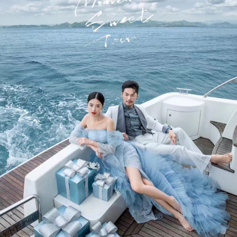 网红高端海景旅拍 海天一线 豪华游艇 3天2夜