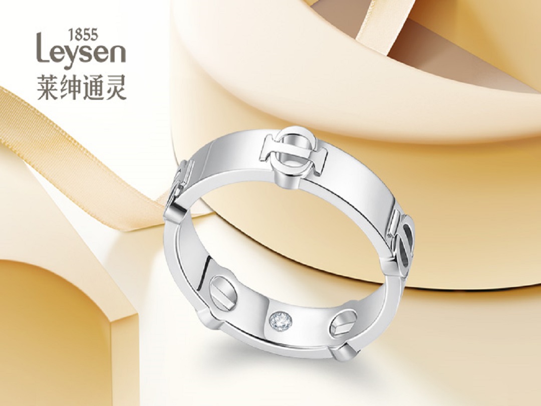 FINE系列18K金钻石戒指形象款