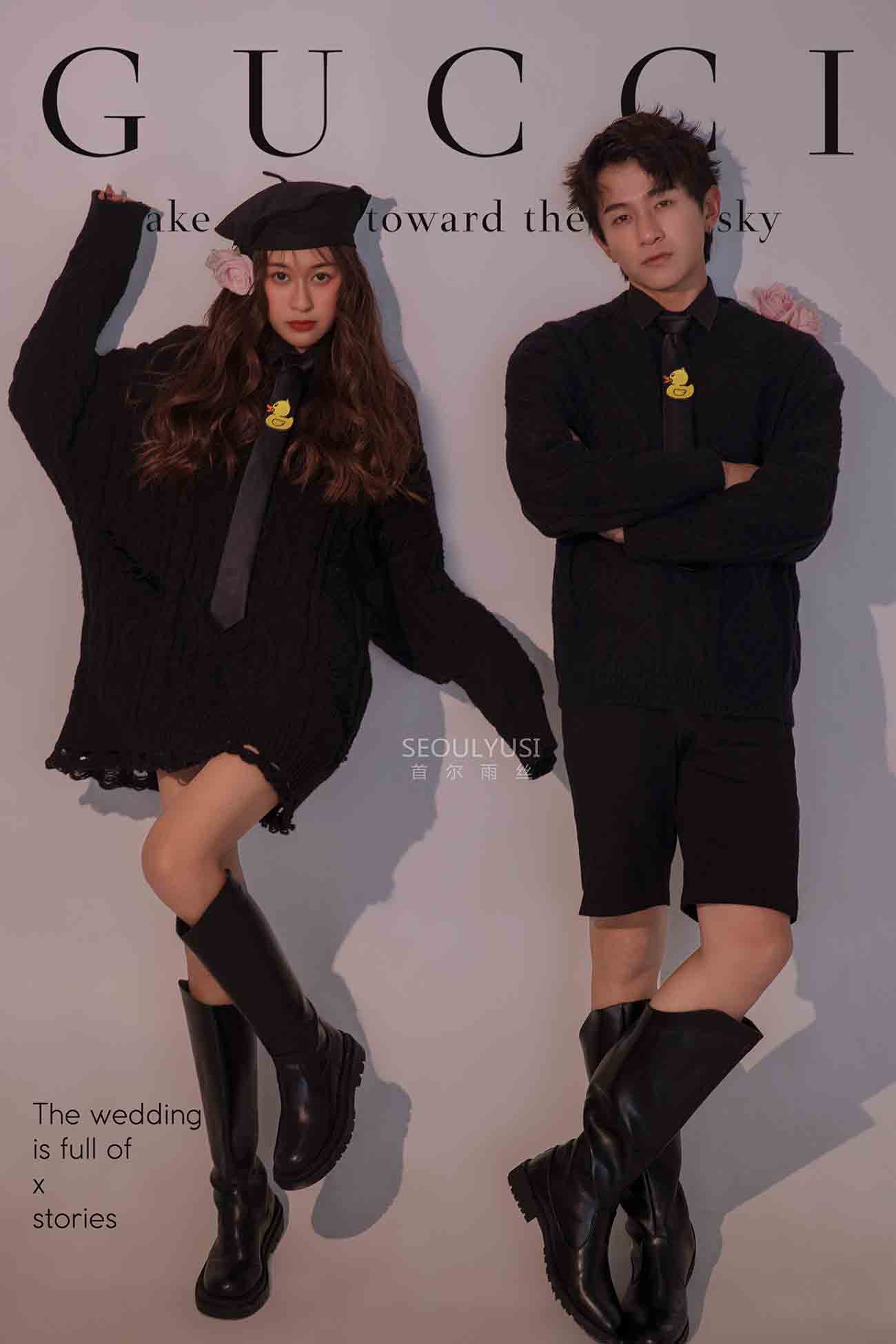 北野九万里~慵懒少女~日杂元气风~杭州婚纱照