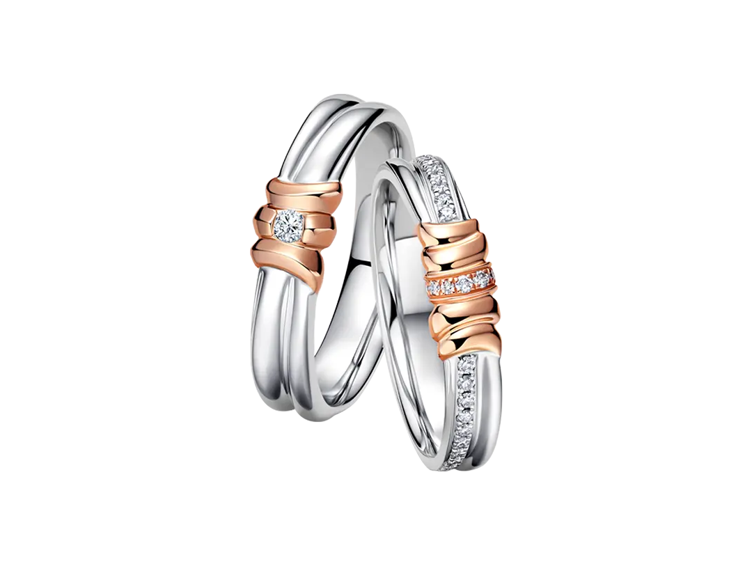 DR LOVE LINE系列相拥结婚对戒