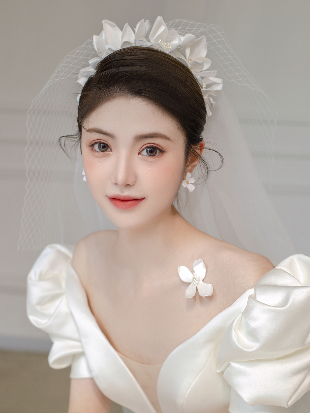 简约韩式系新娘造型