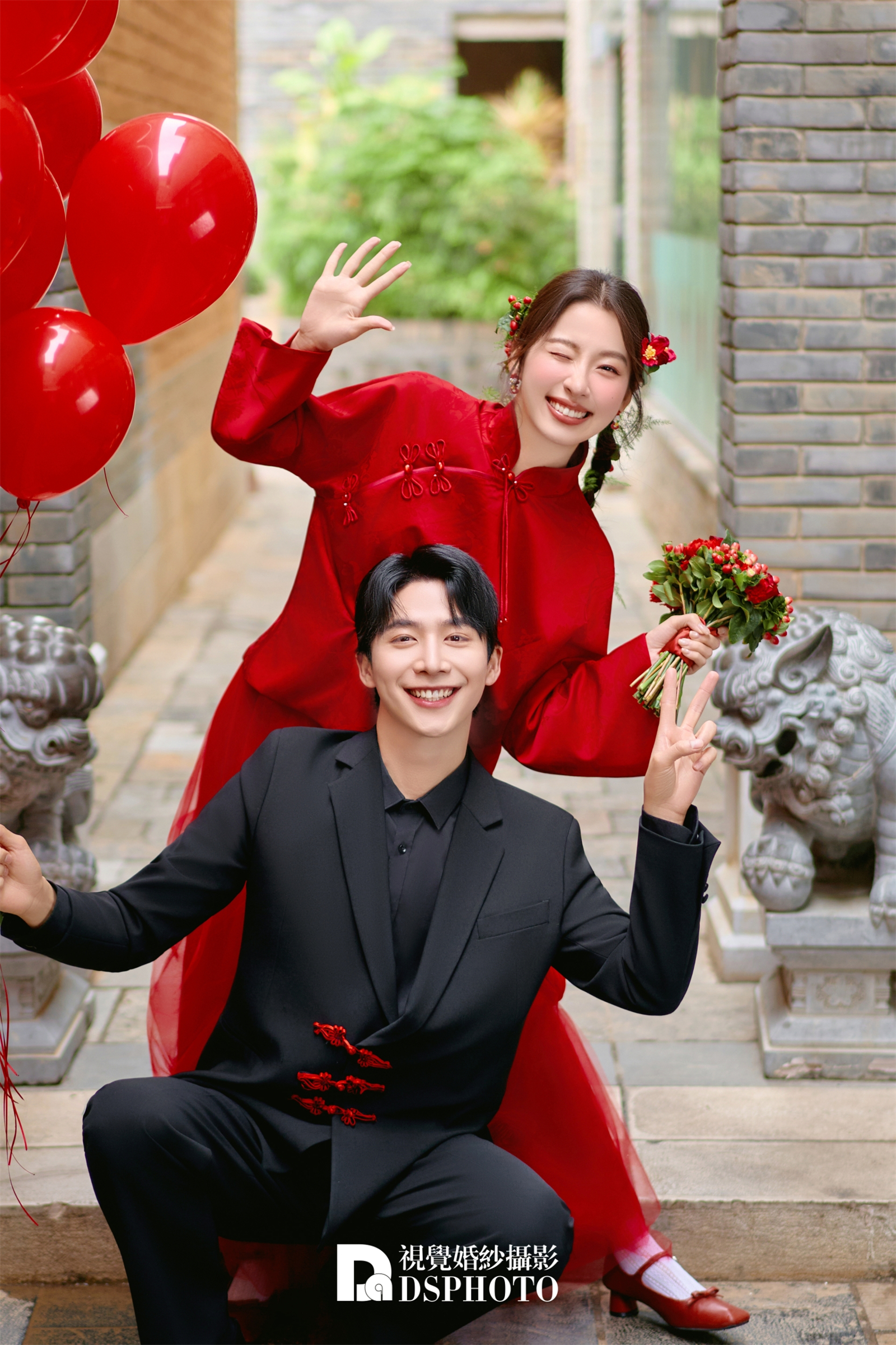 喜嫁风婚纱照天花板｜持证撒糖的我们甜过偶像剧！