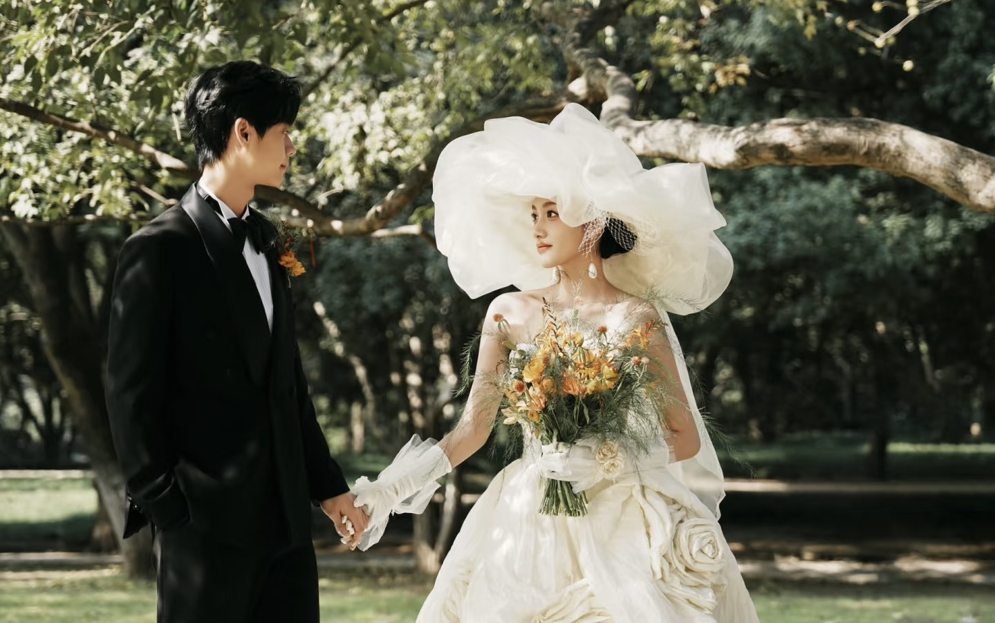 法式复古×森系浪漫婚纱照